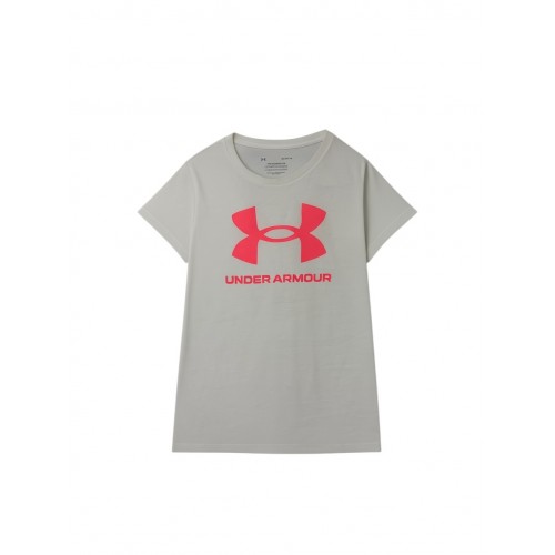 Under Armour Γυναικείο Graphic T-Shirt Γκρι–Ροζ
